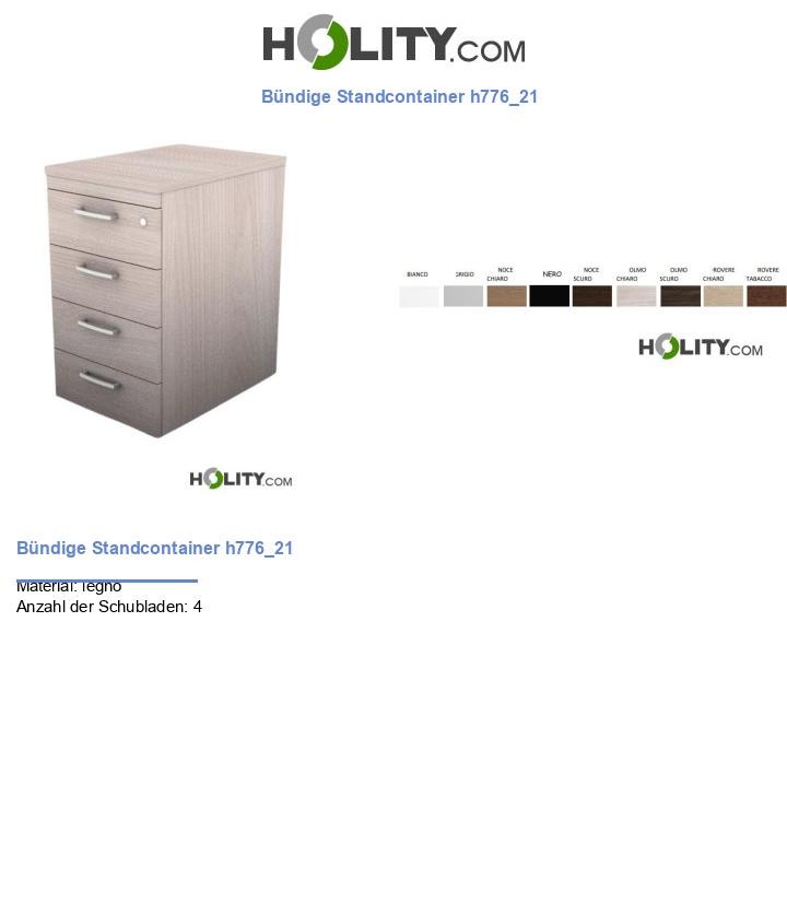 Bündige Standcontainer h776_21