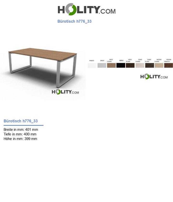 Bürotisch h776_33