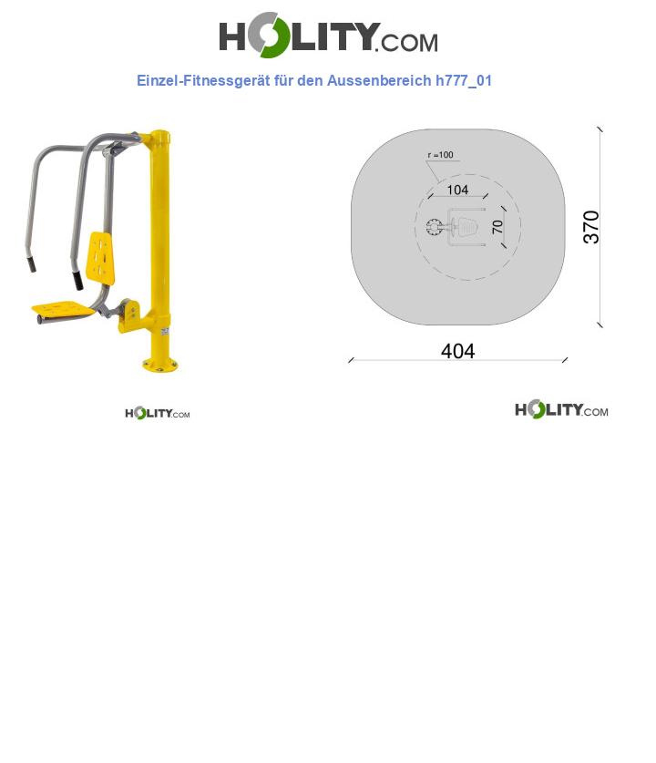 Einzel-Fitnessgerät für den Aussenbereich h777_01