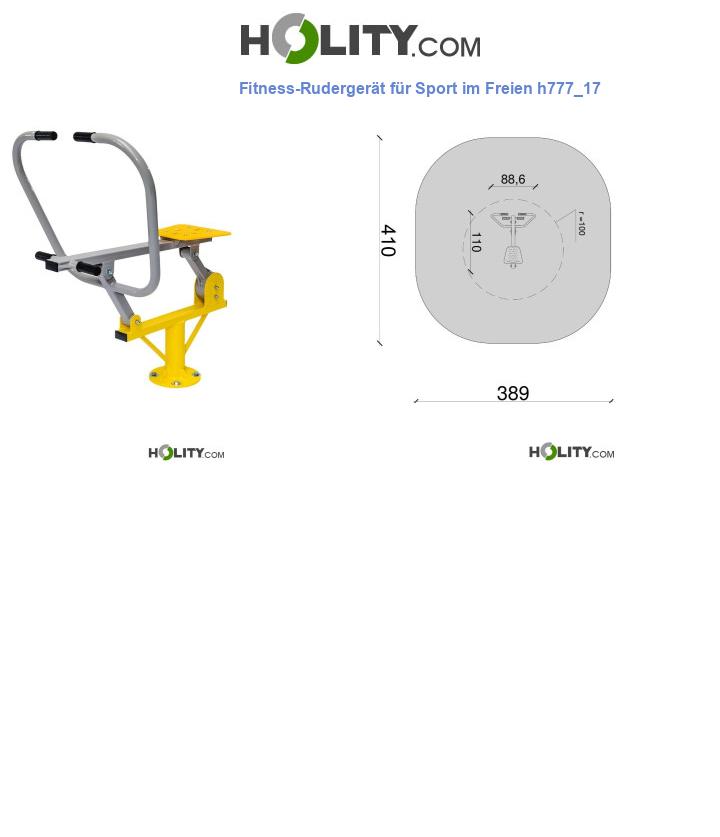 Fitness-Rudergerät für Sport im Freien h777_17