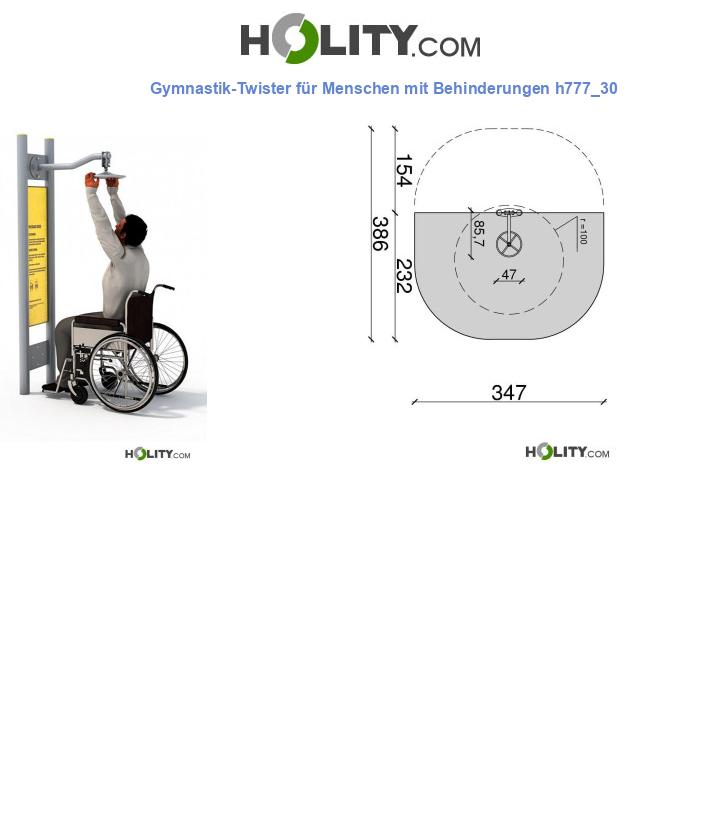 Gymnastik-Twister für Menschen mit Behinderungen h777_30