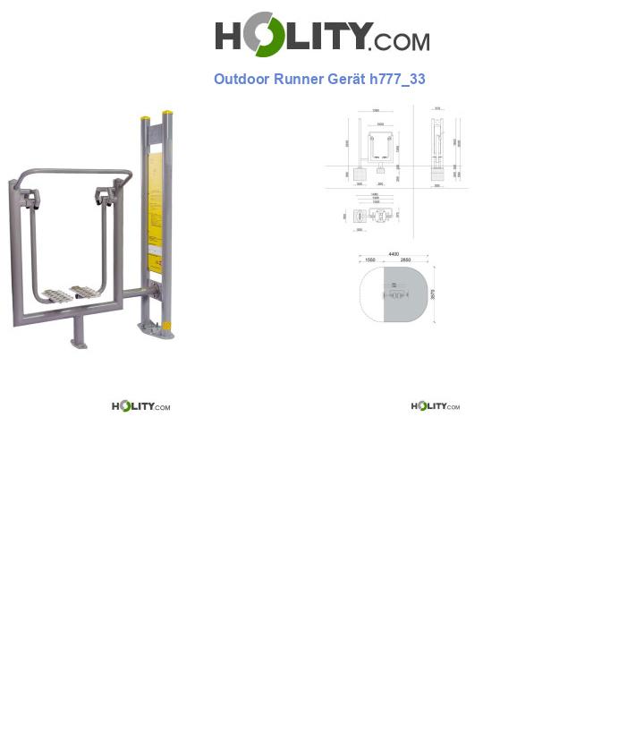 Outdoor Runner Gerät h777_33