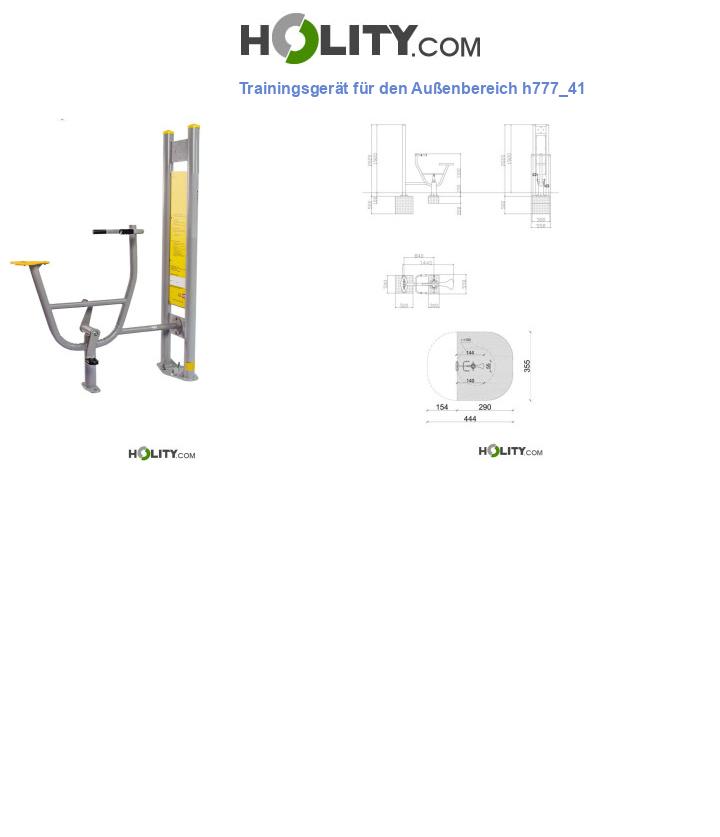 Trainingsgerät für den Außenbereich h777_41