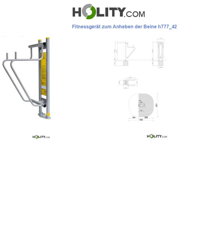 Fitnessgerät zum Anheben der Beine h777_42