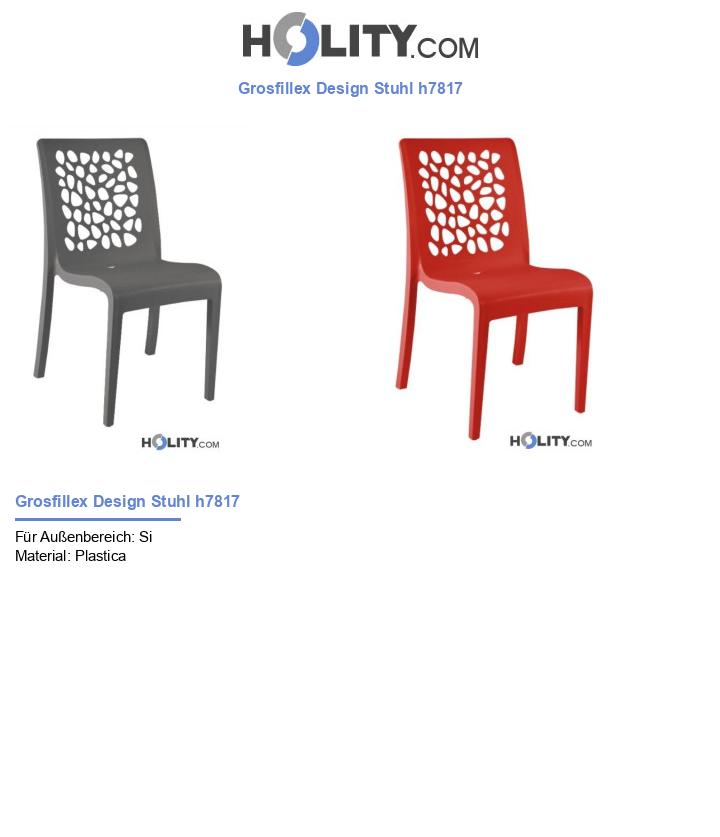 Grosfillex Design Stuhl h7817