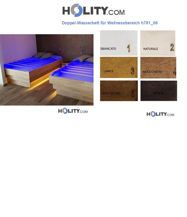 Doppel-Wasserbett für Wellnessbereich h781_06