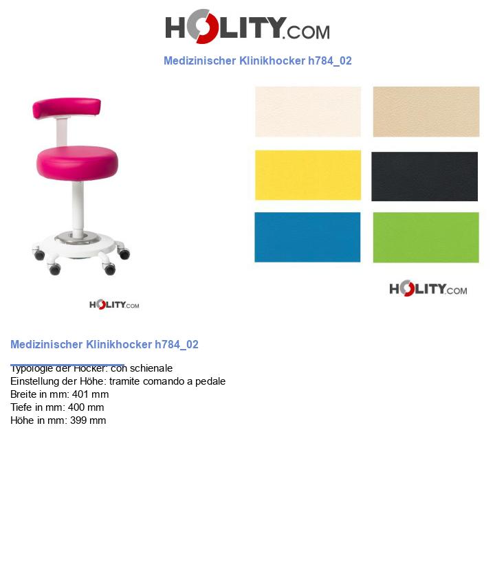 Medizinischer Klinikhocker h784_02