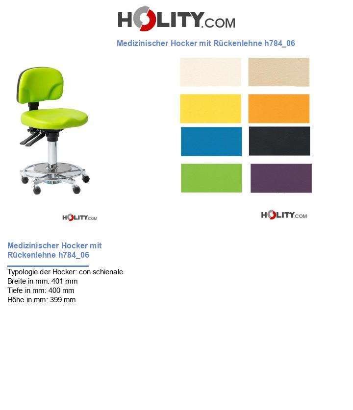 Medizinischer Hocker mit Rückenlehne h784_06