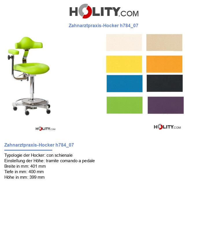 Zahnarztpraxis-Hocker h784_07