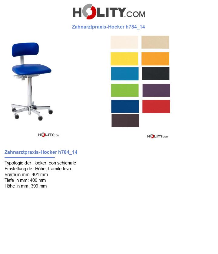 Zahnarztpraxis-Hocker h784_14