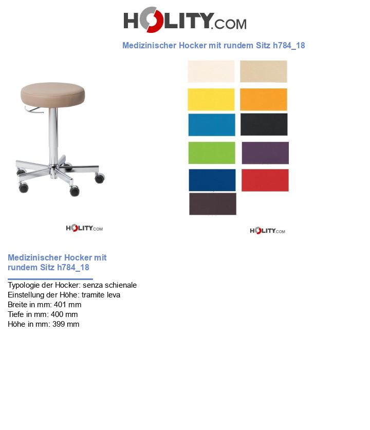 Medizinischer Hocker mit rundem Sitz h784_18
