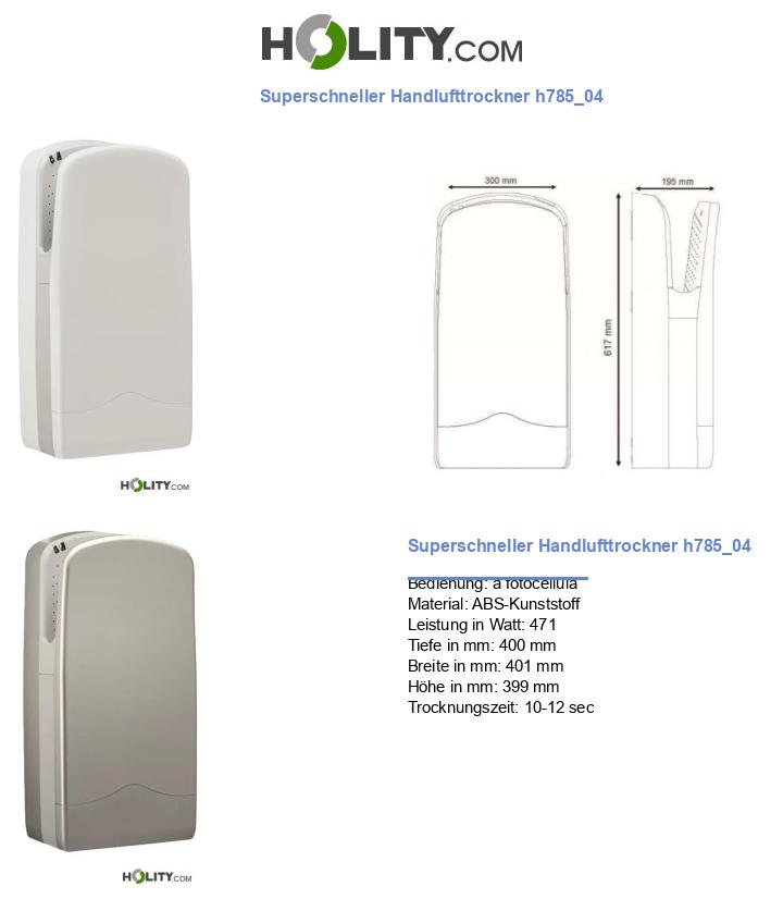 Superschneller Handlufttrockner h785_04