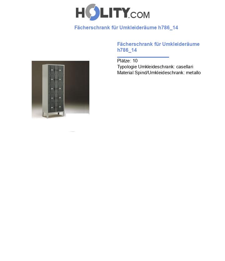 Fächerschrank für Umkleideräume h786_14