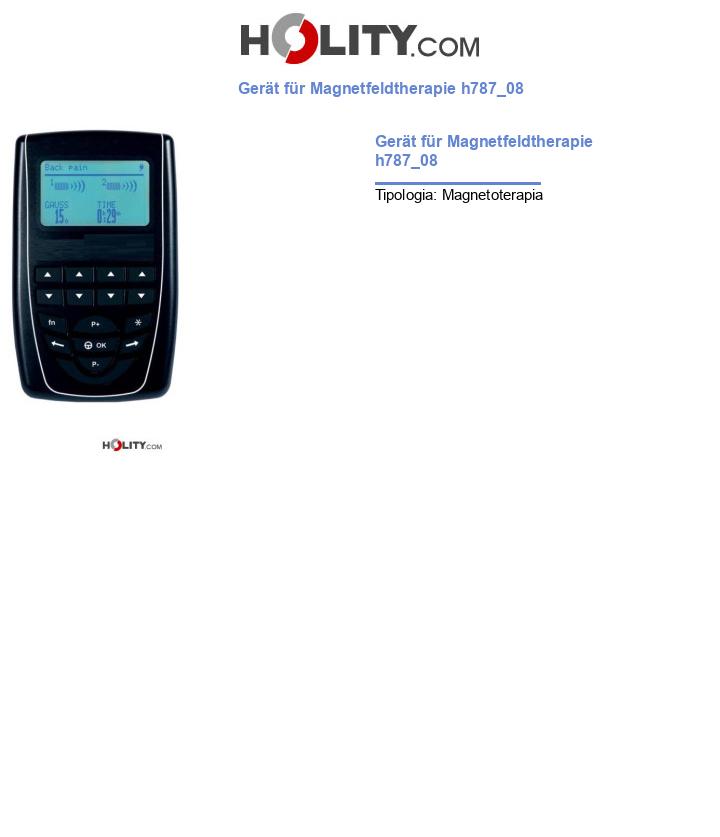 Gerät für Magnetfeldtherapie h787_08