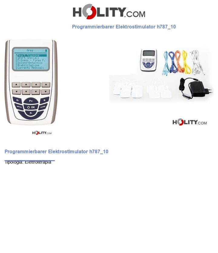 Programmierbarer Elektrostimulator h787_10