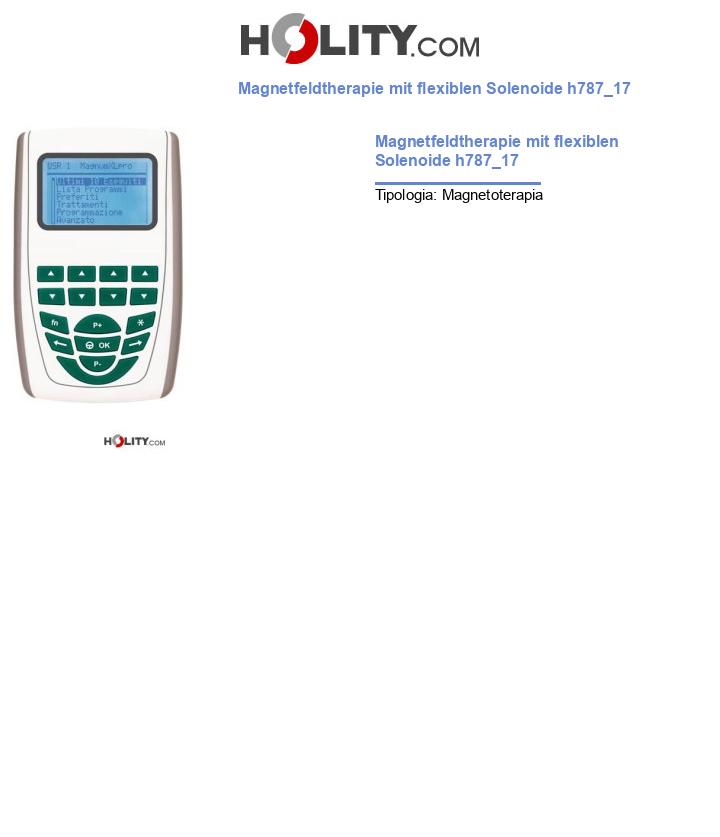 Magnetfeldtherapie mit flexiblen Solenoide h787_17