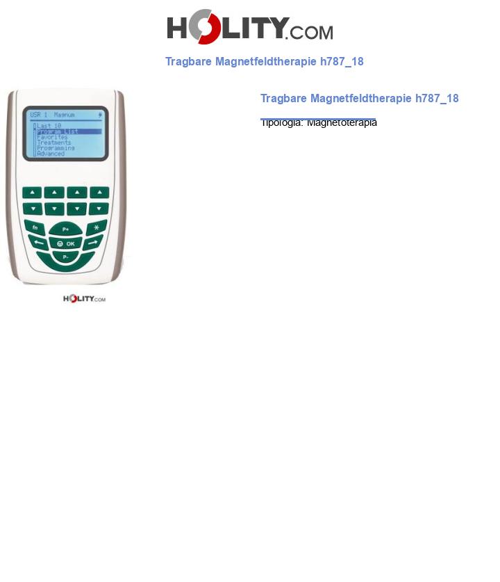 Tragbare Magnetfeldtherapie h787_18