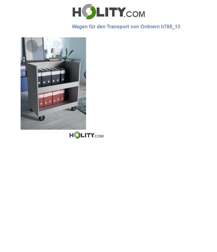 Wagen für den Transport von Ordnern h789_13