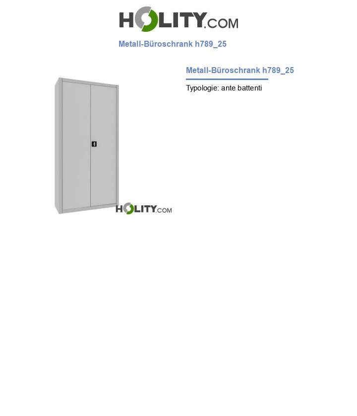 Metall-Büroschrank h789_25