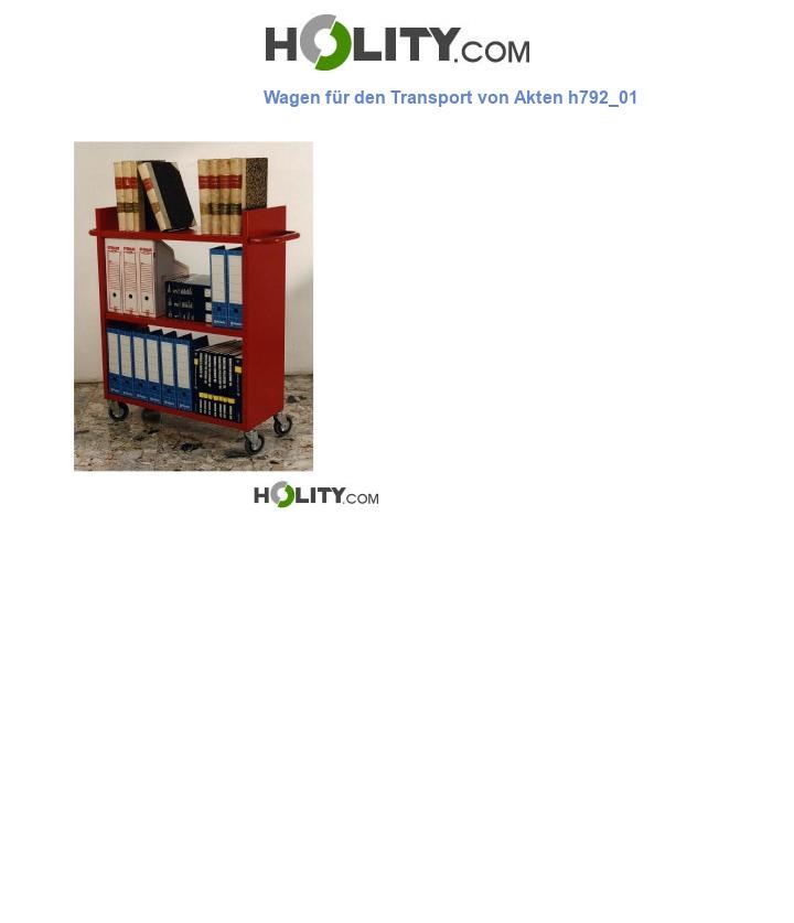 Wagen für den Transport von Akten h792_01