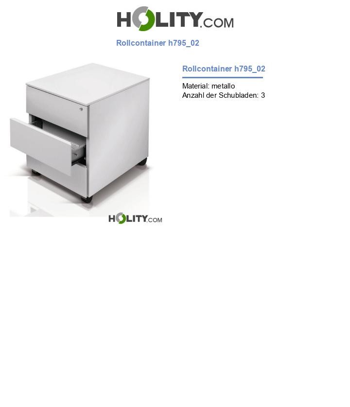 Rollcontainer h795_02