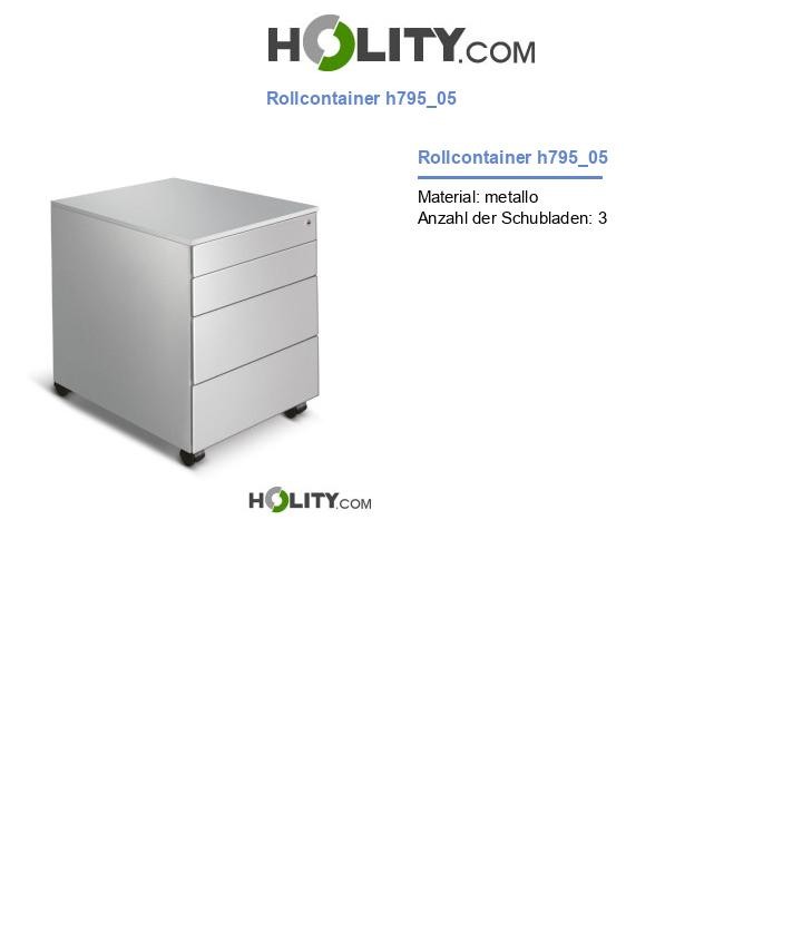 Rollcontainer h795_05