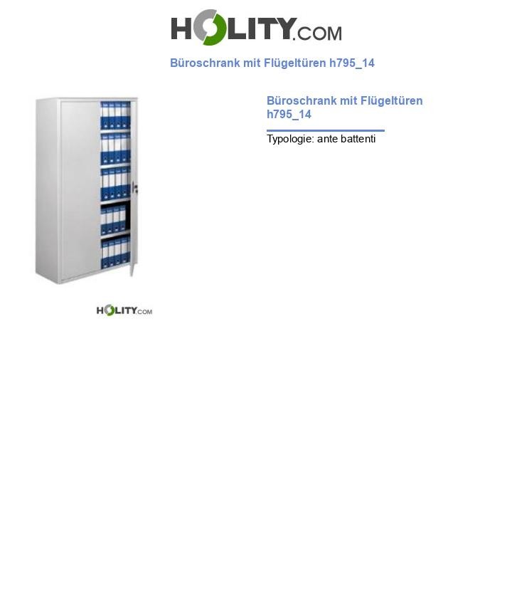 Büroschrank mit Flügeltüren h795_14