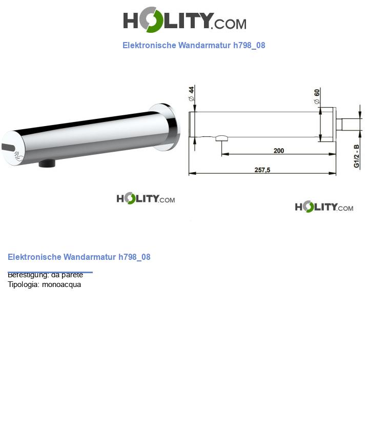 Elektronische Wandarmatur h798_08