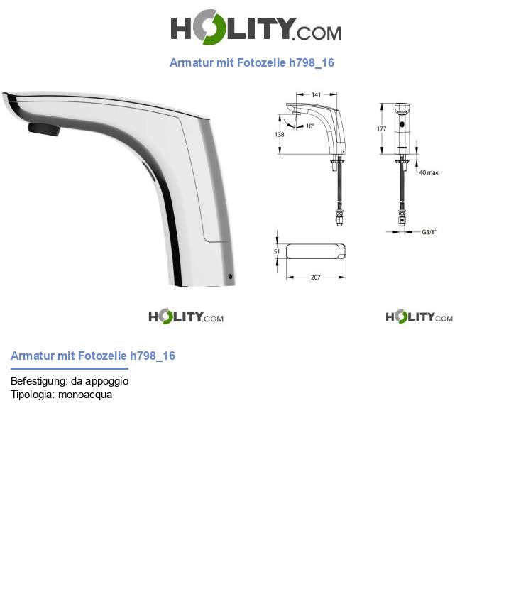 Armatur mit Fotozelle h798_16