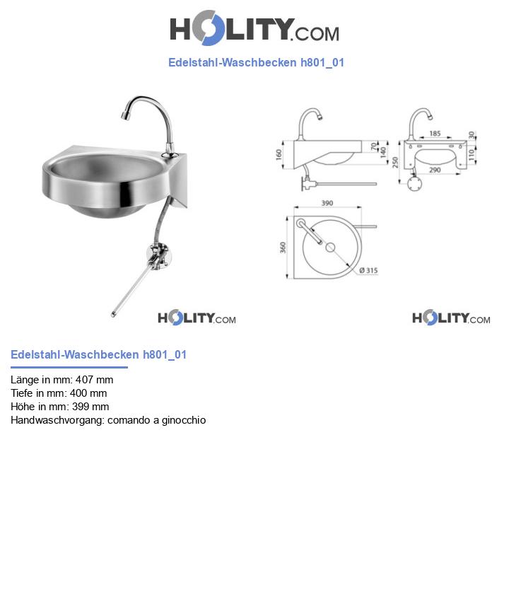 Edelstahl-Waschbecken h801_01