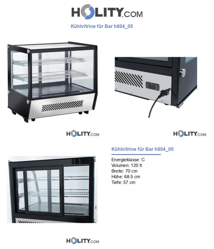 Kühlvitrine für Bar h804_05