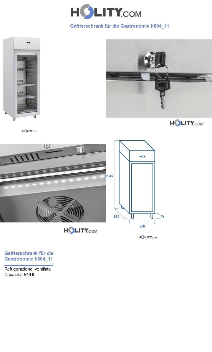 Gefrierschrank für die Gastronomie h804_11