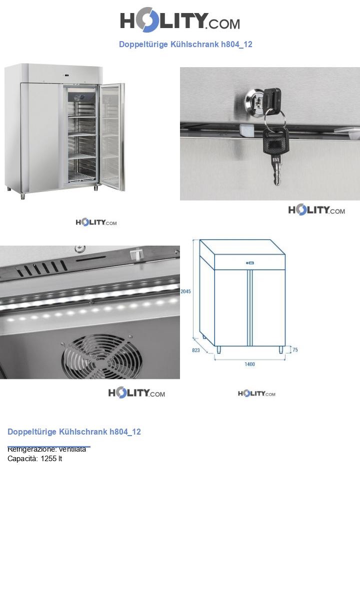 Doppeltürige Kühlschrank h804_12