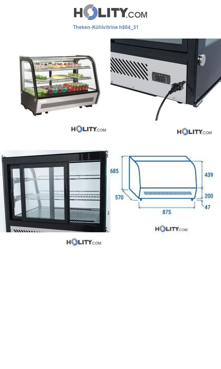 Theken-Kühlvitrine h804_31