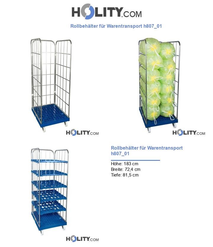 Rollbehälter für Warentransport h807_01
