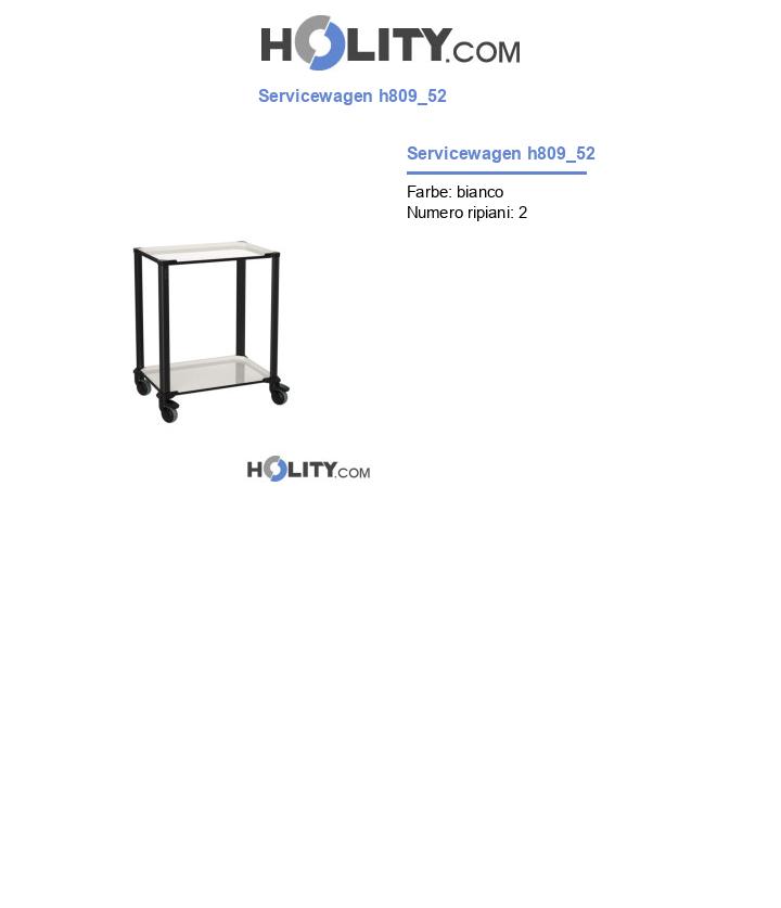 Servicewagen h809_52