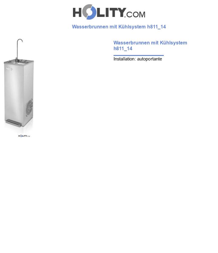 Wasserbrunnen mit Kühlsystem h811_14