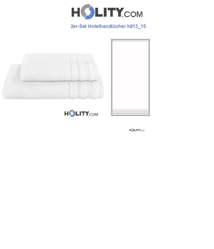 2er-Set Hotelhandtücher h813_15