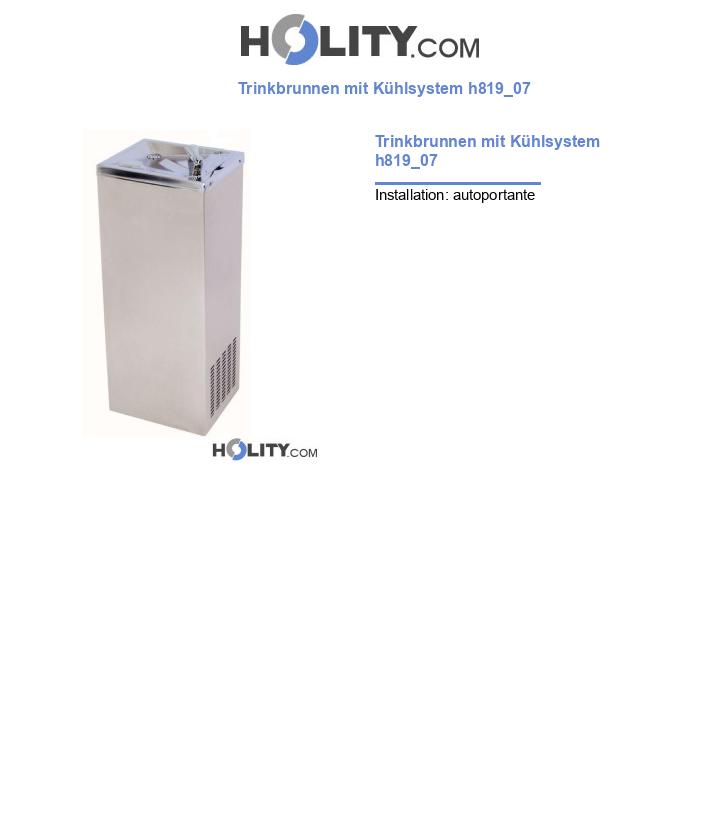 Trinkbrunnen mit Kühlsystem h819_07
