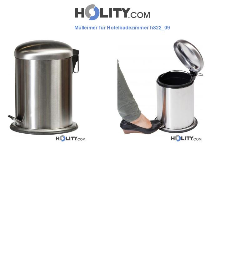 Mülleimer für Hotelbadezimmer h822_09