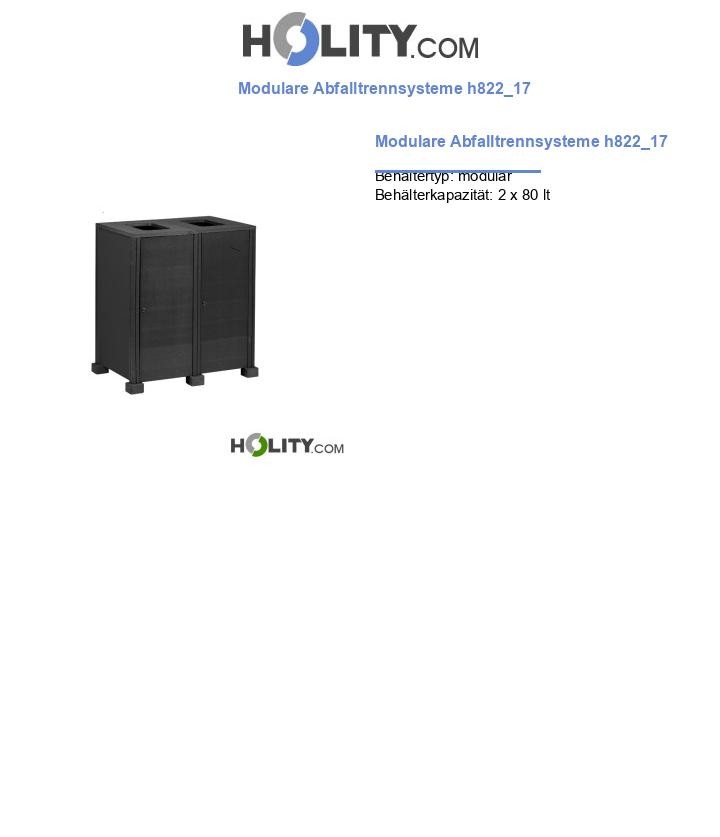Modulare Abfalltrennsysteme h822_17