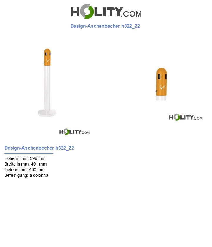 Design-Aschenbecher h822_22