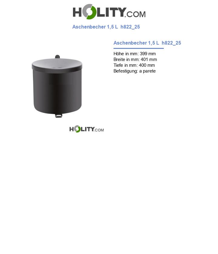 Aschenbecher 1,5 L  h822_25