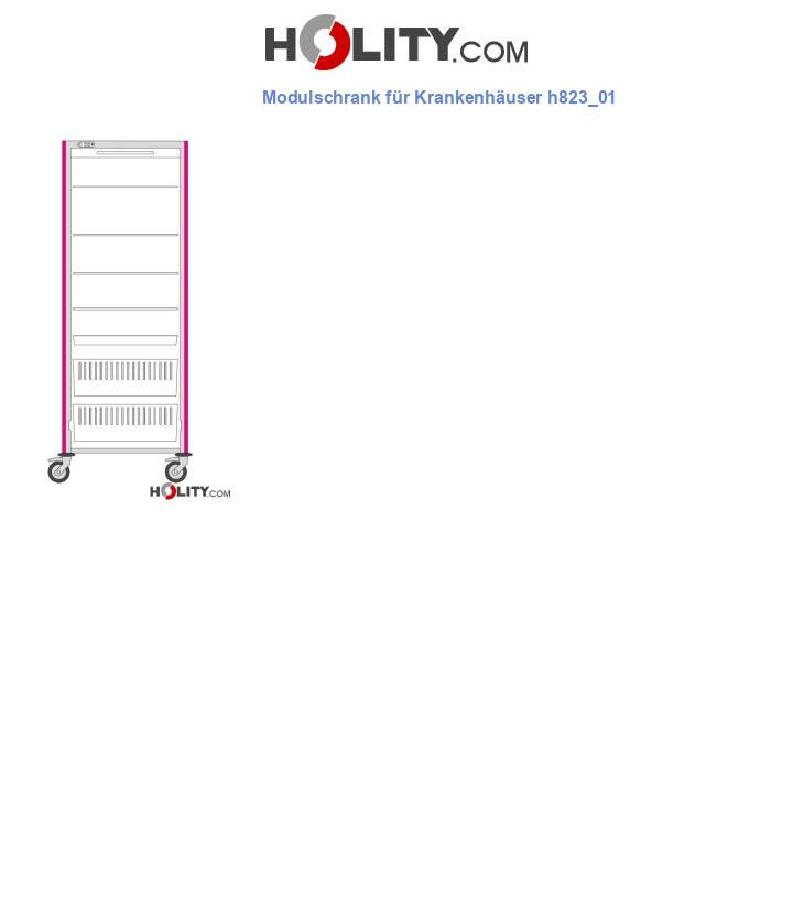 Modulschrank für Krankenhäuser h823_01