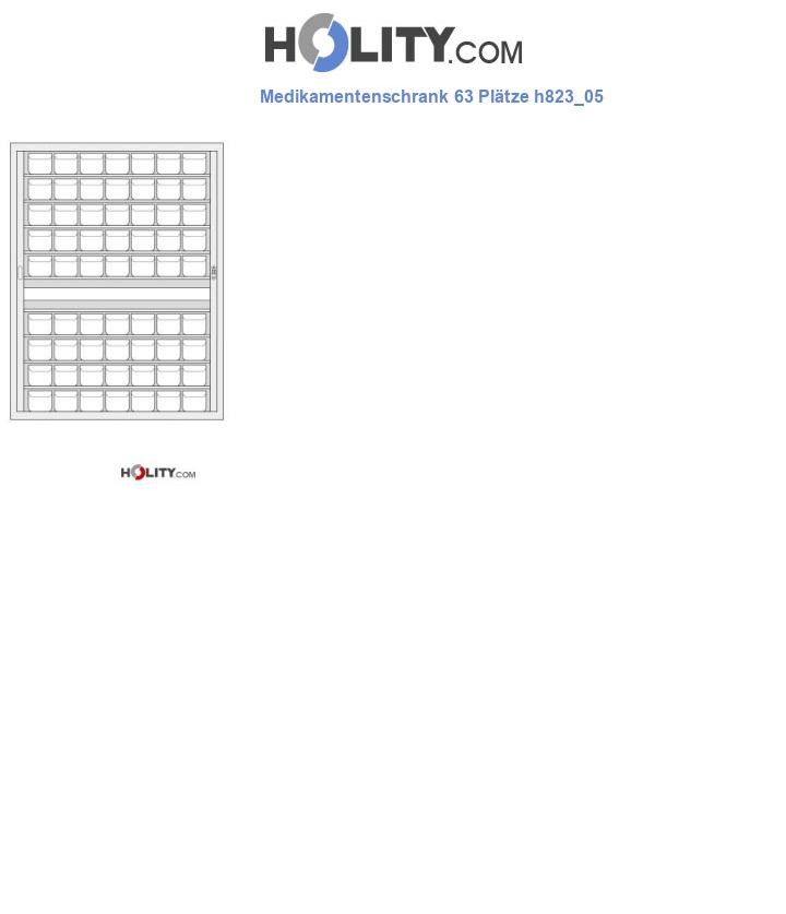Medikamentenschrank 63 Plätze h823_05