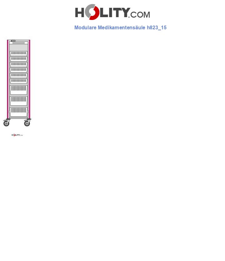 Modulare Medikamentensäule h823_15