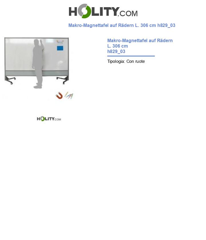 Makro-Magnettafel auf Rädern L. 306 cm h829_03