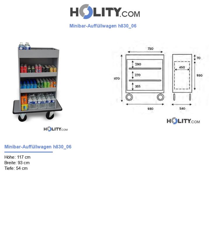 Minibar-Auffüllwagen h830_06