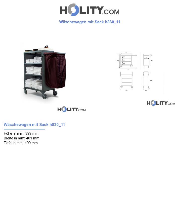 Wäschewagen mit Sack h830_11