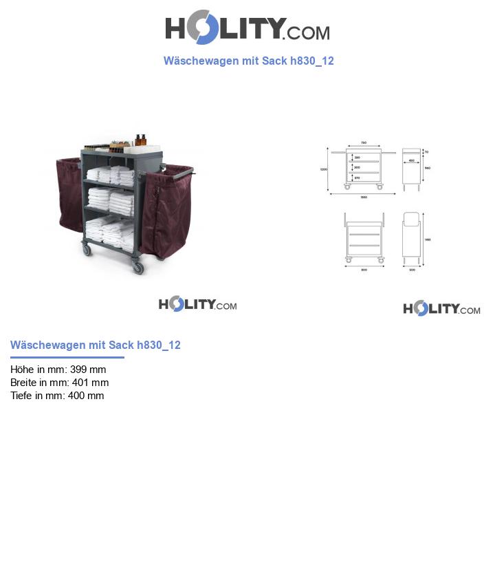 Wäschewagen mit Sack h830_12